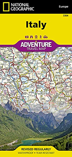 Italy (National Geographic Adventure Map, 3304) - Wide World Maps & MORE!