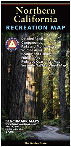 Northern California Recreation Map - Wide World Maps & MORE! - Book - Wide World Maps & MORE! - Wide World Maps & MORE!