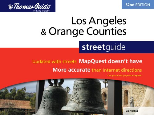 Los Angeles & Orange Counties Street Guide 52nd Edition (The Thomas Guide) - Wide World Maps & MORE! - Book - Wide World Maps & MORE! - Wide World Maps & MORE!