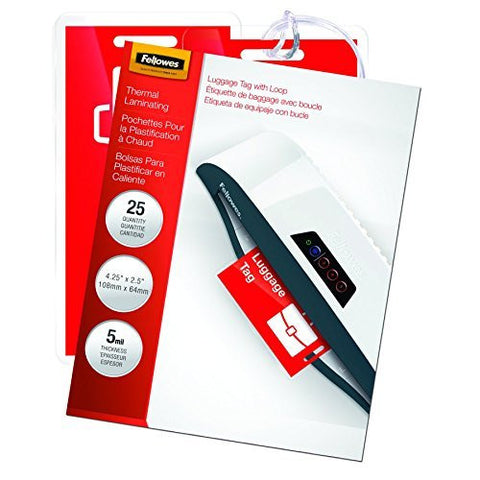 Fellowes Hot Laminating Pouches - Wide World Maps & MORE! - Office Product - Fellowes - Wide World Maps & MORE!