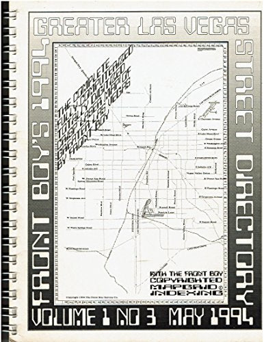 Front Boy's 1994 Greater Las Vegas Street Directory - Wide World Maps & MORE! - Book - Wide World Maps & MORE! - Wide World Maps & MORE!