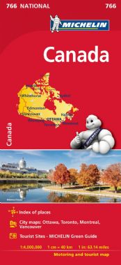Michelin National Map 766: Canada - Wide World Maps & MORE! - Map - Michelin - Wide World Maps & MORE!