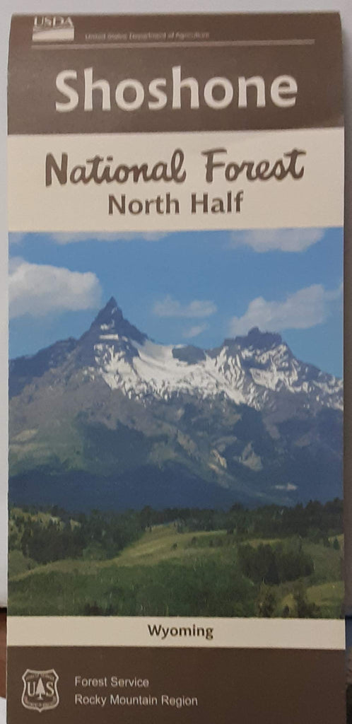 Shoshone National Forest Map - North Half - Wide World Maps & MORE! - Book - Wide World Maps & MORE! - Wide World Maps & MORE!