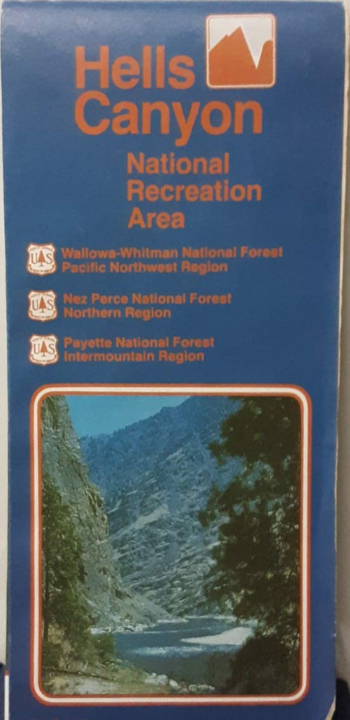 Hells Canyon National Recreation Area Map - Wide World Maps & MORE! - Book - Wide World Maps & MORE! - Wide World Maps & MORE!