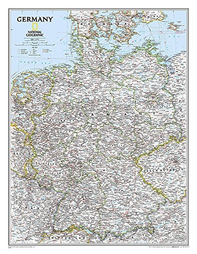 Germany Classic [Laminated] (National Geographic Reference Map) - Wide World Maps & MORE! - Book - National Geographic - Wide World Maps & MORE!