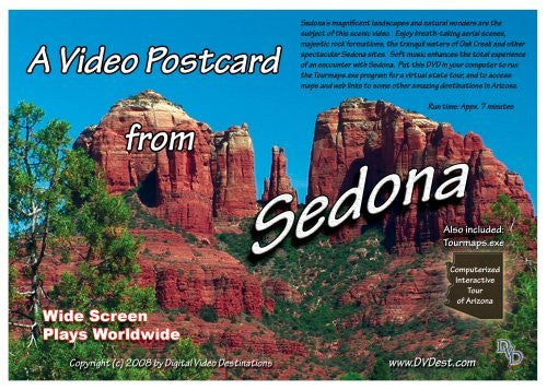 A Video Postcard from Sedona - Wide World Maps & MORE! - DVD - Wide World Maps & MORE! - Wide World Maps & MORE!