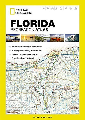 Florida Recreation Atlas (National Geographic Recreation Atlas) [Archival Copy - Used Collectible] - Wide World Maps & MORE! - Map - Universal Map - Wide World Maps & MORE!