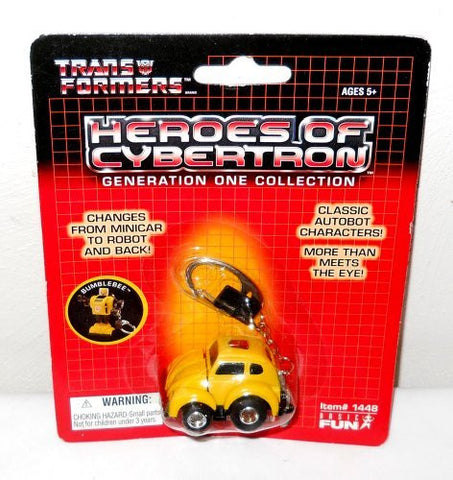 Transformers Bumblebee Keychain, Heroes on Cybertron, Generation One Collection - Wide World Maps & MORE! - Toy - Wide World Maps & MORE! - Wide World Maps & MORE!