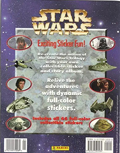 Star Wars: Collectible Sticker and Story Album - Wide World Maps & MORE!