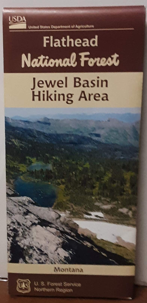 Flathead Jewel Basin Hiking Area - Wide World Maps & MORE!