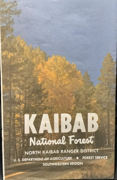 Kaibab National Forest - North Ranger District (vintage 1975) | Wide ...