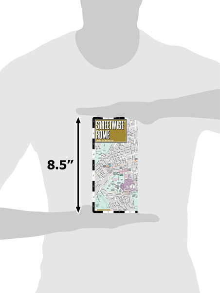 Streetwise Rome Map - Laminated City Center Street Map of Rome, Italy - Folding pocket size travel map with metro map, subway - Wide World Maps & MORE! - Book - StreetWise - Wide World Maps & MORE!