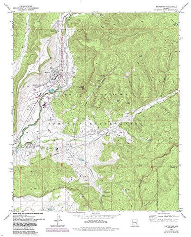 WHITERIVER 7.5', Arizona - Wide World Maps & MORE!