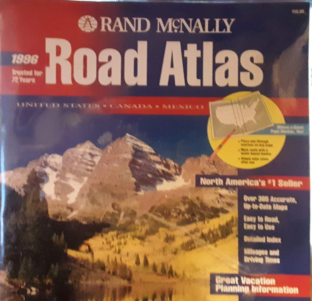 Road Atlas: United States, Canada, Mexico, 1996 - Wide World Maps & MORE! - Book - Wide World Maps & MORE! - Wide World Maps & MORE!