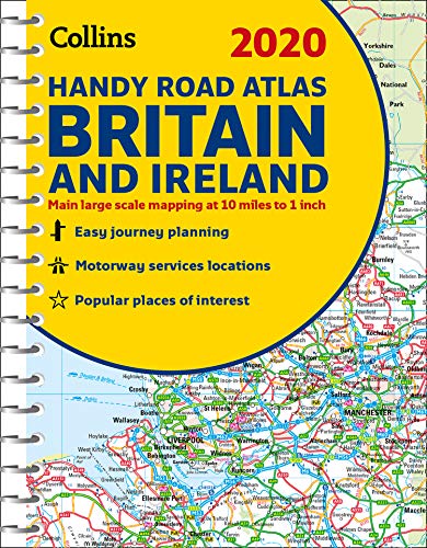 2020 Collins Handy Road Atlas Britain and Ireland - Wide World Maps & MORE!