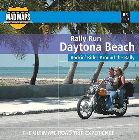 MAD Maps - Rally Run Road Trip Map - Daytona Beach - RRDB01 - Wide World Maps & MORE! - Book - Wide World Maps & MORE! - Wide World Maps & MORE!