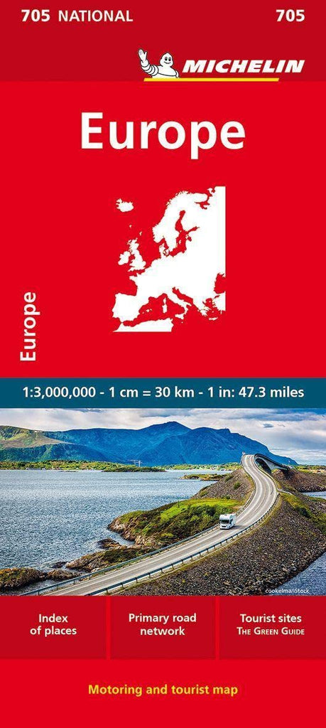 Michelin Europe Map 705 (Maps/Country (Michelin)) [Map] Michelin - Wide World Maps & MORE!