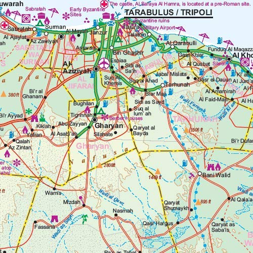 Libya & Tunisia Reference Map - Wide World Maps & MORE!