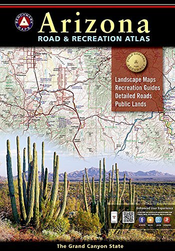 Arizona Benchmark Road & Recreation Atlas - Wide World Maps & MORE! - Book - Benchmark - Wide World Maps & MORE!
