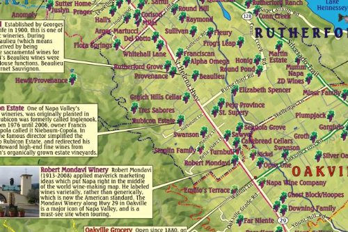 Franko's Napa Valley Wine Country Adventure Guide - Wide World Maps & MORE!