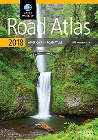 2018 Rand McNally Road Atlas (Rand Mcnally Road Atlas: United States, Canada, Mexico) - Wide World Maps & MORE! - Map - Rand McNally - Wide World Maps & MORE!