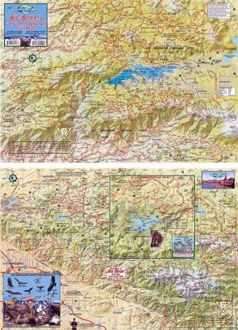 Big Bear and Lake Arrowhead Trails Map - Wide World Maps & MORE! - Book - Wide World Maps & MORE! - Wide World Maps & MORE!