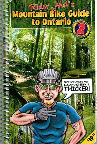 Rider Mel's Mountain Bike Guide to Ontario - Wide World Maps & MORE! - Book - Wide World Maps & MORE! - Wide World Maps & MORE!