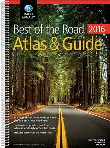 Rand McNally 2016 Best of the Road Atlas & Guide NEW! (Rand Mcnally Road Atlas and Travel Guide) - Wide World Maps & MORE! - Book - Rand Mcnally (COR) - Wide World Maps & MORE!