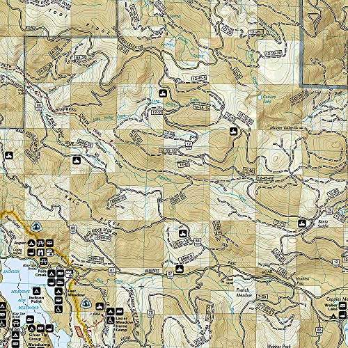 Tahoe National Forest East [Sierra Buttes, Donner Pass] (National Geographic Trails Illustrated Map, 805) - Wide World Maps & MORE!