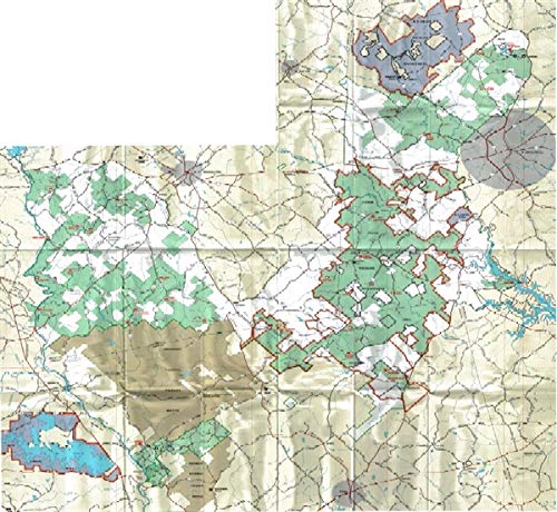 Oconee National Forest Map - Waterproof - Wide World Maps & MORE! - Sports - Unknown - Wide World Maps & MORE!