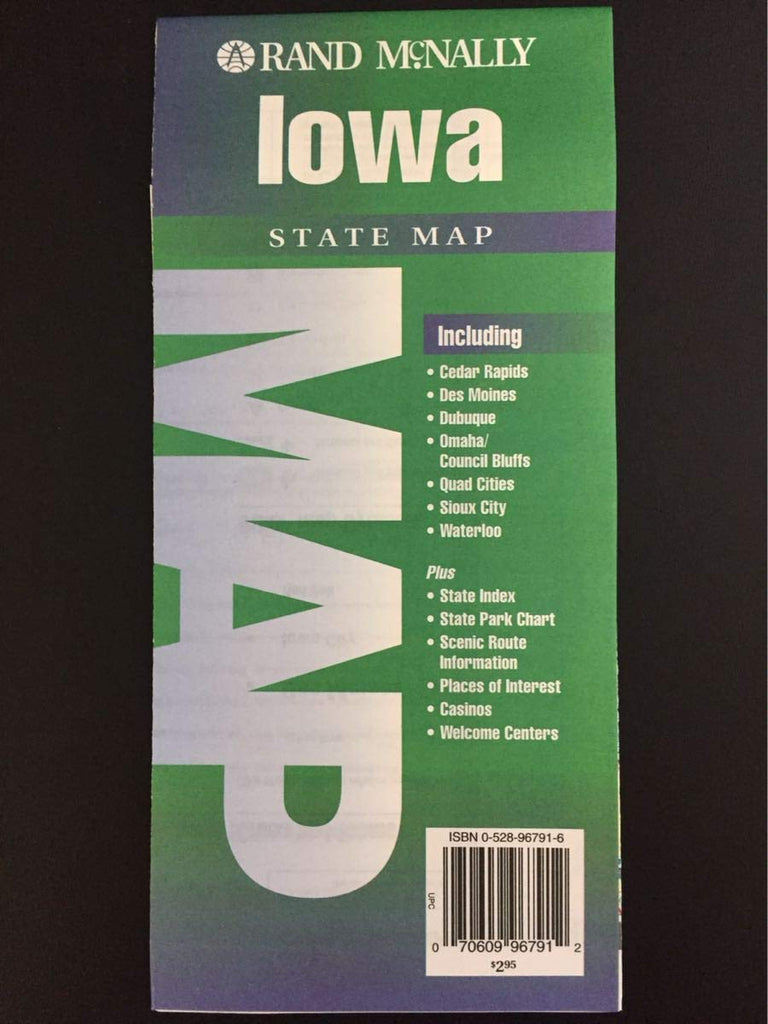 Iowa State Map (State Maps-USA) - Wide World Maps & MORE! - Book - Wide World Maps & MORE! - Wide World Maps & MORE!