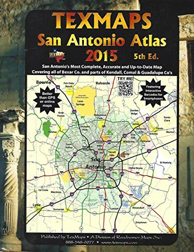 San Antonio Atlas - Wide World Maps & MORE! - Book - Wide World Maps & MORE! - Wide World Maps & MORE!