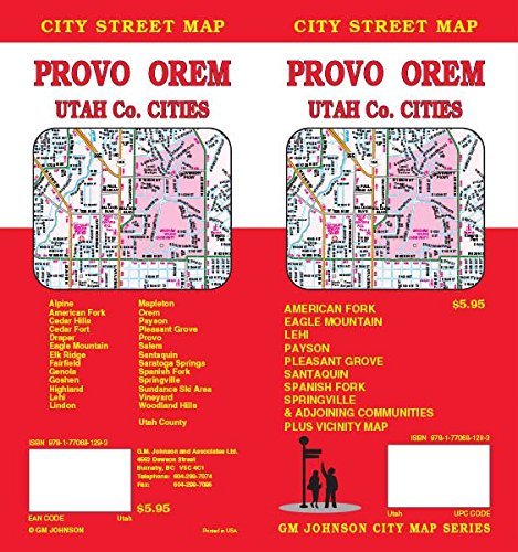 Provo / Orem / Utah County, UT Street Map - Wide World Maps & MORE! - Book - Wide World Maps & MORE! - Wide World Maps & MORE!