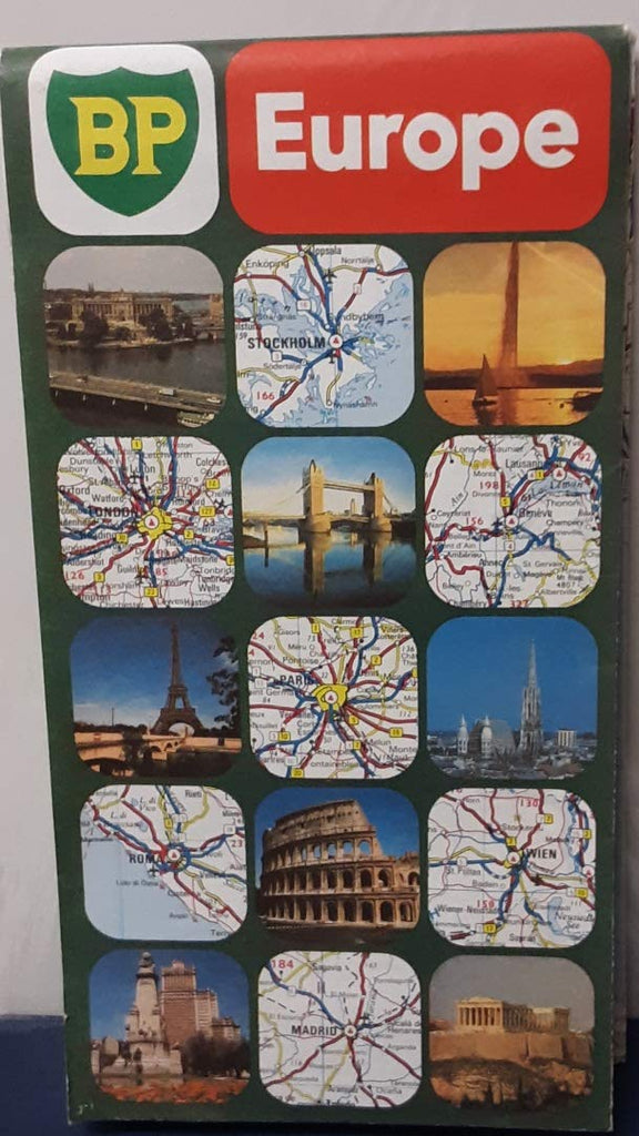 BP (British Petroleum) Europe Map (vintage 1984) - Wide World Maps & MORE! - Book - Wide World Maps & MORE! - Wide World Maps & MORE!