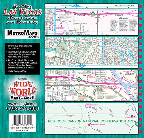 Greater Las Vegas Street Guide & Directory 23rd Edition - Wide World Maps & MORE! - Map - Wide World Maps & MORE! - Wide World Maps & MORE!