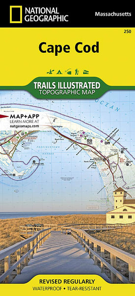 Cape Cod (National Geographic Trails Illustrated Map) - Wide World Maps & MORE! - Book - NATIONAL GEOGRAPHIC - Wide World Maps & MORE!