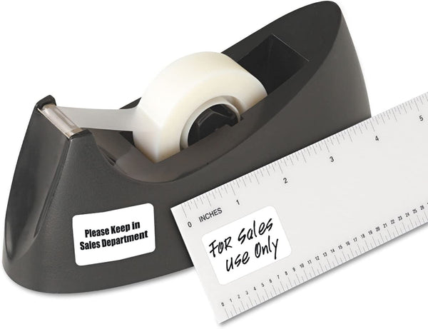 Avery Self-Adhesive Removable Labels, 1 x 1.5 Inches, White, 500 per Pack (05434) - Wide World Maps & MORE! - Office Product - AVERY - Wide World Maps & MORE!