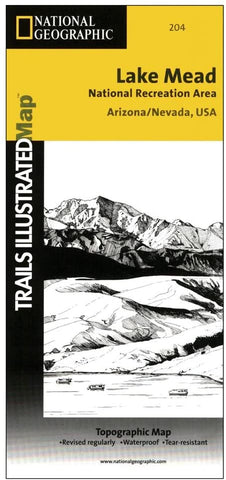 Trails Illustrated Map Lake Mead National Recreation Area - Wide World Maps & MORE!