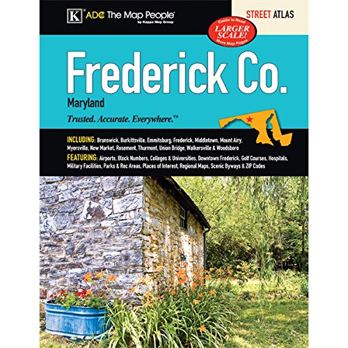 Frederick County, Maryland Street Atlas - Wide World Maps & MORE! - Book - Wide World Maps & MORE! - Wide World Maps & MORE!