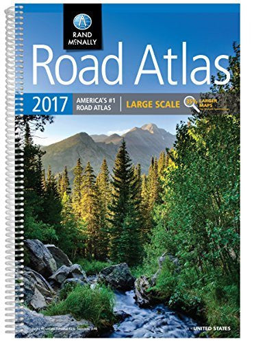 Rand McNally 2017 Large Scale Road Atlas (Rand Mcnally Large Scale Road Atlas USA) - Wide World Maps & MORE! - Book - Wide World Maps & MORE! - Wide World Maps & MORE!