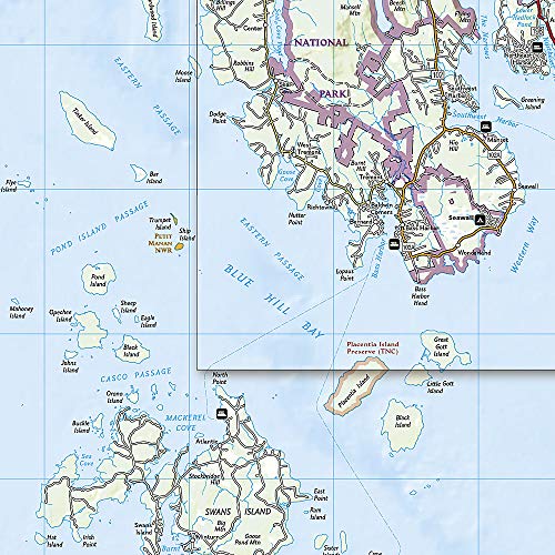 Acadia National Park (National Geographic Trails Illustrated Map, 212) - Wide World Maps & MORE!