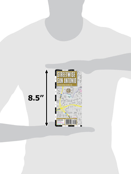 Streetwise San Antonio Map - Laminated City Center Street Map of San Antonio, Texas - Folding pocket size travel map - Wide World Maps & MORE! - Book - Brown, Michael E. (CON) - Wide World Maps & MORE!