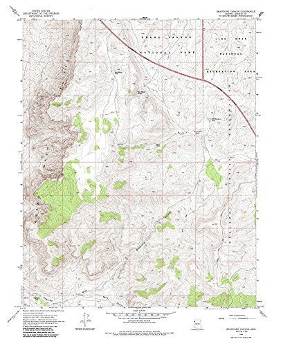 Grapevine Canyon, Arizona 7.5' - Wide World Maps & MORE! - Book - Wide World Maps & MORE! - Wide World Maps & MORE!