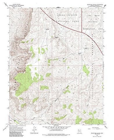 Grapevine Canyon, Arizona 7.5' - Wide World Maps & MORE! - Book - Wide World Maps & MORE! - Wide World Maps & MORE!