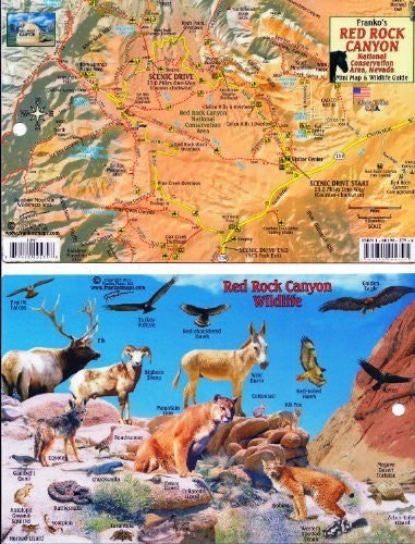 Red Rock Canyon Nat. Conservation Area, Nevada - Wide World Maps & MORE! - Book - Wide World Maps & MORE! - Wide World Maps & MORE!