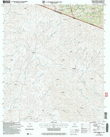 Alamo Spring, Arizona-Sonora (7.5'×7.5' Topographic Quadrangle) - Wide World Maps & MORE!