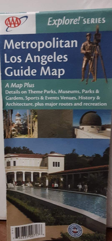 AAA Los Angeles Metropolitan Area Map - Wide World Maps & MORE! - Book - Wide World Maps & MORE! - Wide World Maps & MORE!