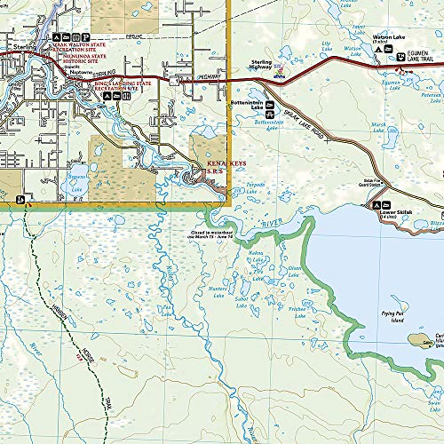 Kenai National Wildlife Refuge [Chugach National Forest] (National Geographic Trails Illustrated Map, 760) - Wide World Maps & MORE!