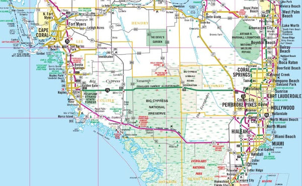 Florida, Florida State Map [Map] Five Star Maps - Wide World Maps & MORE!