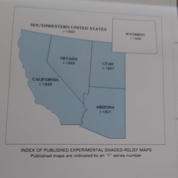 Shaded Relief Maps of Southwestern United States - Wide World Maps & MORE! - Book - Wide World Maps & MORE! - Wide World Maps & MORE!